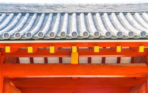 Arquitectura Hermosa Byodo En El Templo En Kyoto Foto De Archivo