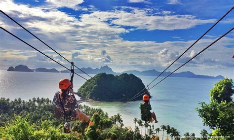 zipline  las cabanas beach  el nido town  palawan island guide
