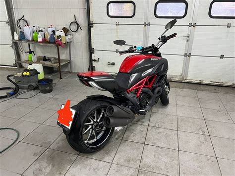 Купить б у Ducati Diavel Carbon инжектор передач в Снежинске красный naked bike года по