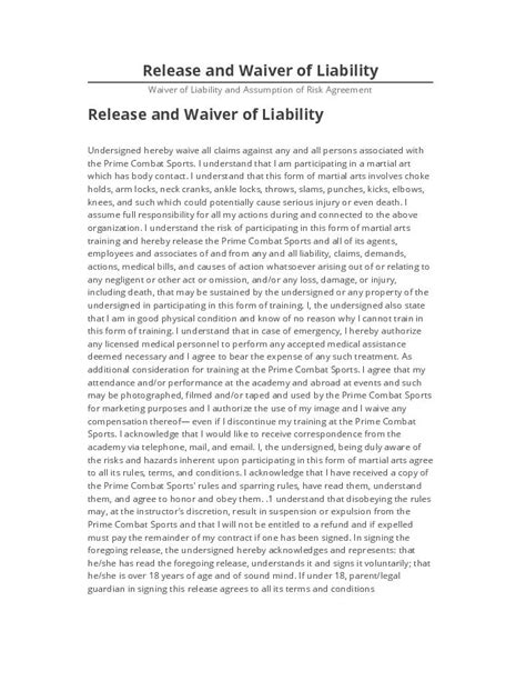 Arrange Release And Waiver Of Liability In Salesforce Airslate