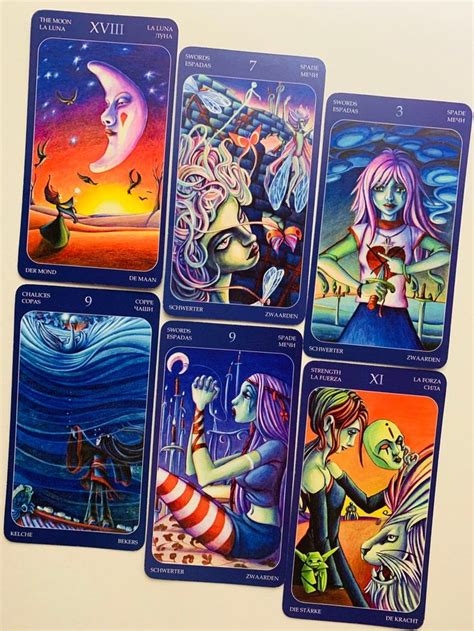 Tarot Of The Sweet Twilight 78 Cards Decktarottarot Etsy Tarot Card