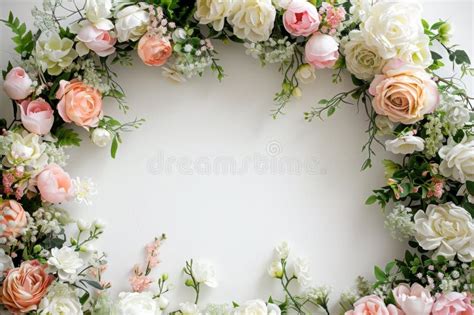 Luxurious Wedding Floral Decorations Stock Photo - Image of ceremony ...