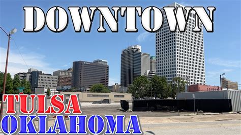 Tulsa Oklahoma K Downtown Drive Youtube