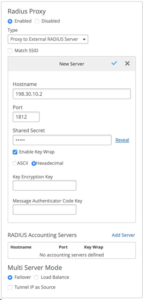 Como Configurar Um Servidor Proxy RADIUS Mist Juniper Networks