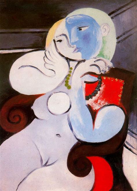 Pablo Picasso Nude In A Red Armchair Cm Descripci N De