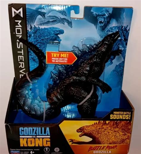 Monsterverse Godzilla Vs Kong Battle Roar Godzilla Action Figure