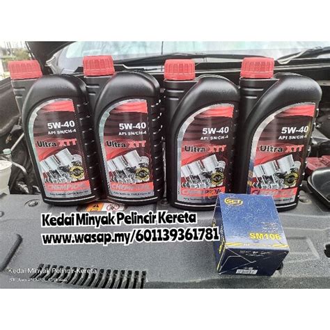 Fully Synthetic Ester Chempioil Ultra Xtt W L Shopee Malaysia