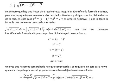 Integrales Inmediatas MatemÁticas V