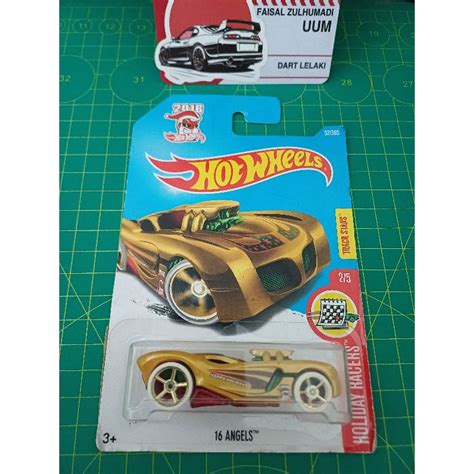Hot Wheels Angels Super Treasure Hunt Sth Gold Not Perfect Fzcc Shopee Malaysia
