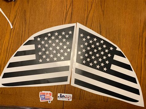 Jeep Cherokee American Flag decal – L & M custom graphics LLC