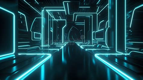 Neon Background Wallpaper, Futuristic Glowing Lights, Cool Backgrounds ...