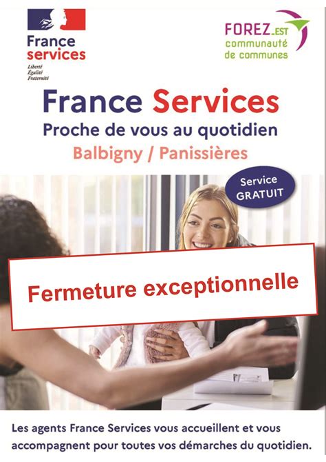 Fermeture Exceptionnelle De France Service Panissi Res Mairie De