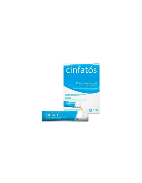 CINFATOS 15 MG SOLUCION ORAL EN SOBRES 18 Sobre