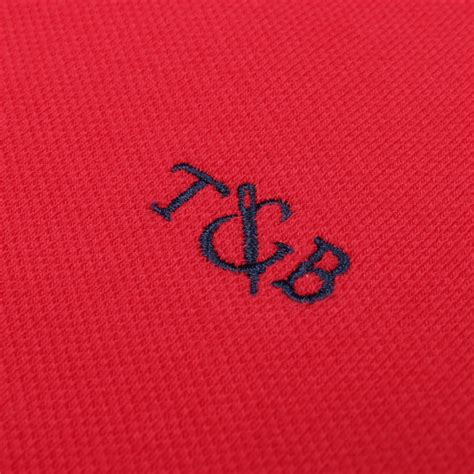 Red golf shirt - Thomas and Benno