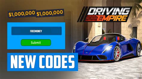 New All Working Codes For Driving Empire January Roblox Driving