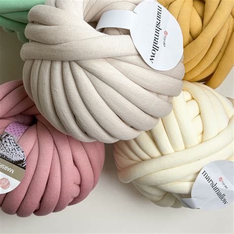 Товста трикотажна пряжа YarnArt Marshmallow ЯрнАрт Маршмеллоу в Харкові ...