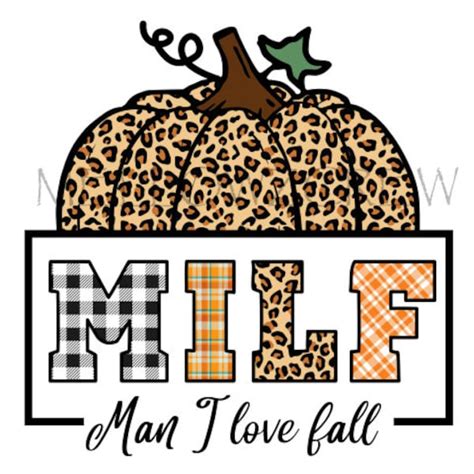 Man I Love Fall Png Etsy