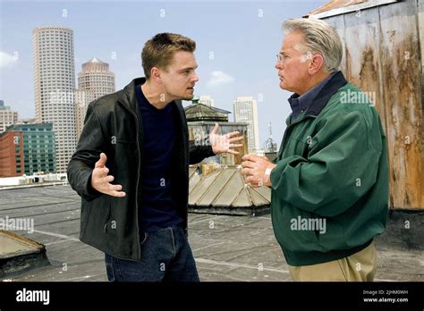 LEONARDO DICAPRIO MARTIN SHEEN THE DEPARTED 2006 Stock Photo Alamy