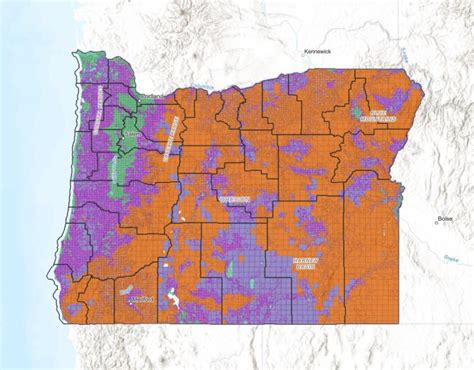 Oregon Releases New Draft Wildfire Hazard Map Oregon Statewide Wildfire Hazard Map