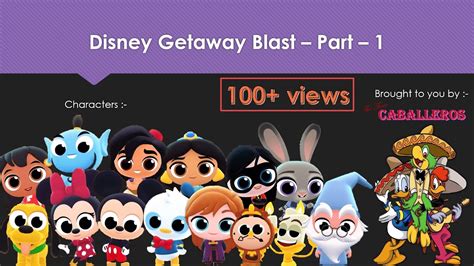 Disney Getaway Blast Part 1 Youtube