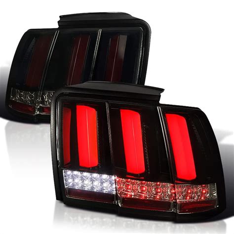 Spec D Tuning Luces Traseras De Barra Led Secuencial De Lente Ahumada