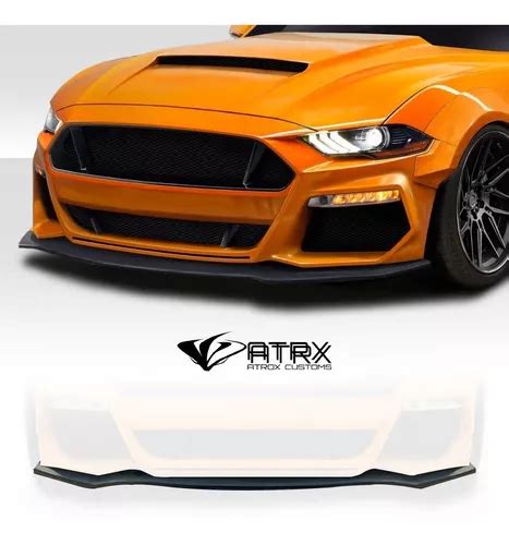 Spoiler Front Lip Bumper Duraflex Frp Ford Mustang 2018 2019 Meses