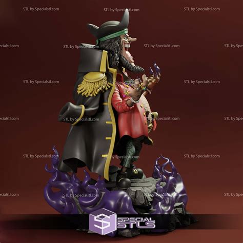 Marshall D Teach Blackbeard Digital Sculpture | SpecialSTL