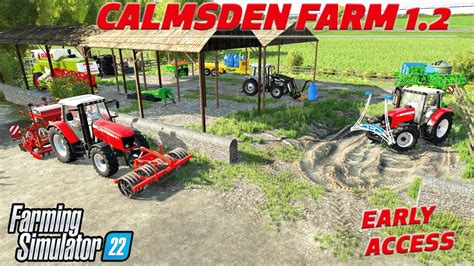 Calmsden Farm 1 2 Early Access Precision Farming Update Farming