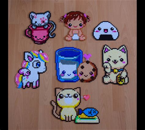 Cute Stuff Perler Sprites Hama Beads Plantillas Hama Beads Hama