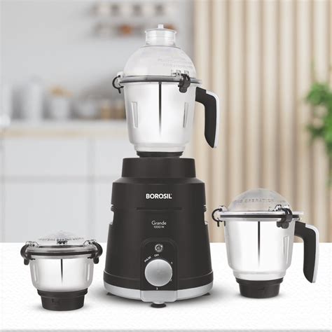 Buy Borosil Grande Mixer Grinder 1000 W 3 Jars