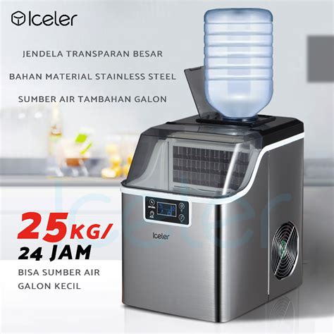 Jual Iceler Mesin Es Cube Pembuat Es Batu Kg Per Jam Shopee