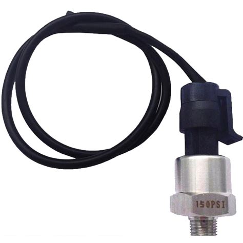 1 8NPT Stainless Steel Pressure Transducer Sender Sensor 4 5V Oil Fuel