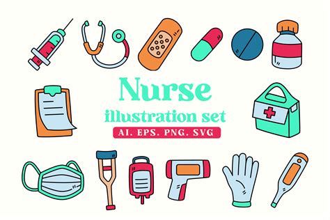 Nurse Tools Clipart