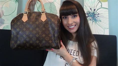 Louis Vuitton Speedy B 30 Monogram Review YouTube