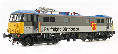 Heljan 8644 Class 86 622 Railfreight Distribution European Grey Electric Locomotive Railway