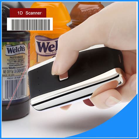 Mini Wireless Bluetooth Screen Barcode Scanner QS-S01 Support iPad ...