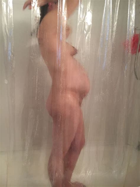 Wife At 37 Weeks In The Shower This Morning Porn Pic