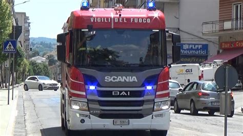 New Abp Scania Vigili Del Fuoco Cosenza In Emergenza Italian Fire