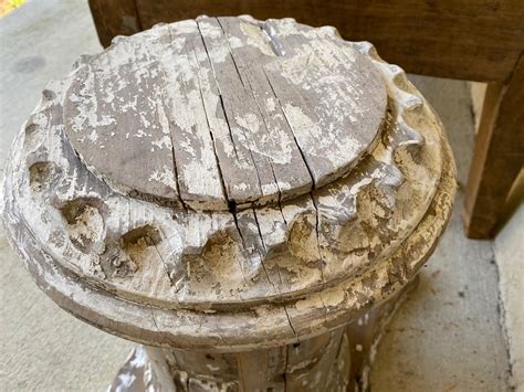 Antique Style Column Wood Pedestal Plinth For Sale At 1stdibs Antique