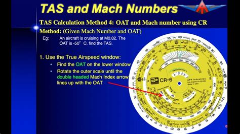 Calculating TAS On Jeppesen CR 3 APR CR 6 Navigation Computers From