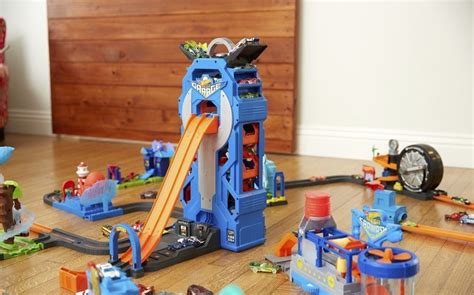 Hot Wheels City Rajdowy Gara Mega Ftb Babyhit Pl