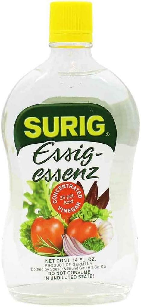 Amazon Kuehne Surol 7 Kraeuter Essig 7 Herb Vinegar 750ml