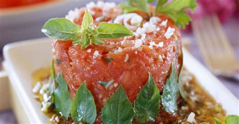 Tomato Tartare With Balsamic Recipe Eat Smarter Usa