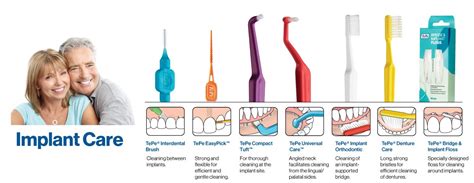 HuberMed - Dental Implant Care - Specialized Dental Care - Product Overview - TePe - Products