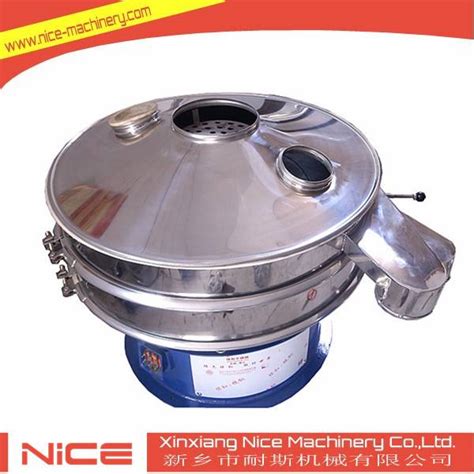 Rotary Vibrating Sieve Machine For Removing Impurity Xinxiang Nice