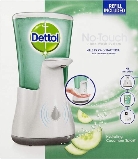 Dettol No Touch Hand Wash System 250 Ml Cucumber Splash Bigamart