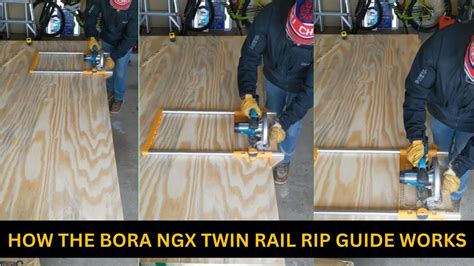 How The Bora NGX Twin Rail Rip Guide Works Revive Bora YouTube