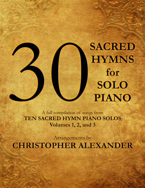 30 Sacred Hymns For Solo Piano By Various Piano Solo Digital Sheet