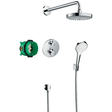 Hansgrohe Pack Encastr Design Showerset Croma Select S Ecostat S