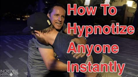 How To Hypnotize Person